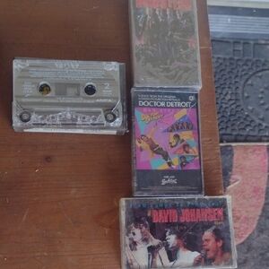 Vintage Music Cassette Tapes Collection